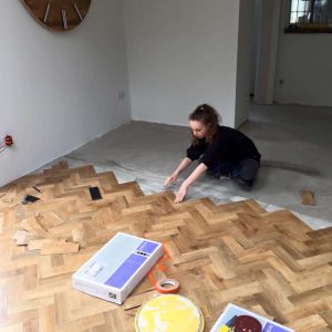 Kaya Bird, flooring must be in the blood